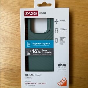 ZAGG Denali Snap Green iPhone 14 Pro Case